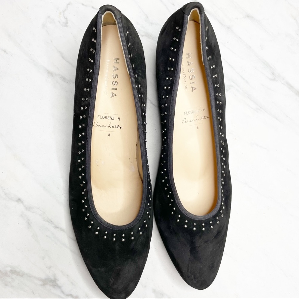 Hassia FLORENZ- H Suede Leather Pumps